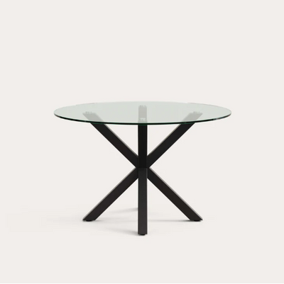 Argo Round Glass Table
