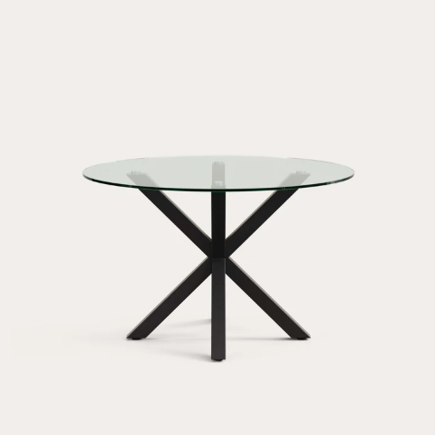 Argo Round Glass Table