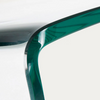 Burano Nest of 2 Glass Tables