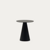 Wilshire Tempered Glass and Metal Side Table