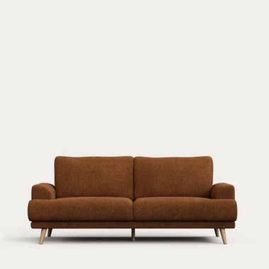 Karin 2 Seater Sofa Dark Orange
