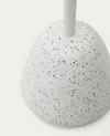 Saura Table in White Terrazzo