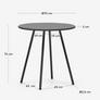 Montjoi Round Outdoor Table
