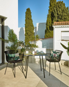 Mathis Cement Fibre Black Finish Table