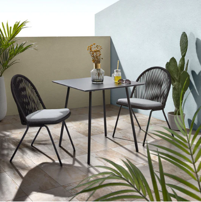 Mathis Cement Fibre Black Finish Table