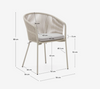 Yanet Chair with Synthetic Rope