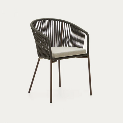 Yanet Green Outdoor Chair