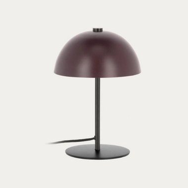 Aleyla Table Lamp Maroon Finish