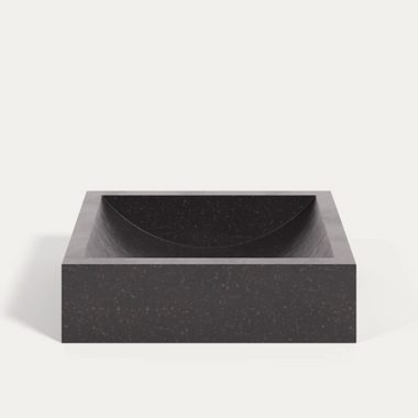 Delina Countertop in Black Terrazzo