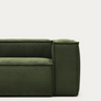 Blok 3 Seater Sofa (Green Thick Corduroy)