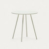 Montjoi Round Outdoor Table with White Finish