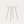 Montjoi Round Outdoor Table with White Finish
