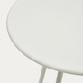 Montjoi Round Outdoor Table with White Finish