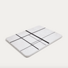 Tahina White Marble Serving Board