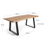 Alaia Dining Table 160 x 90 cm