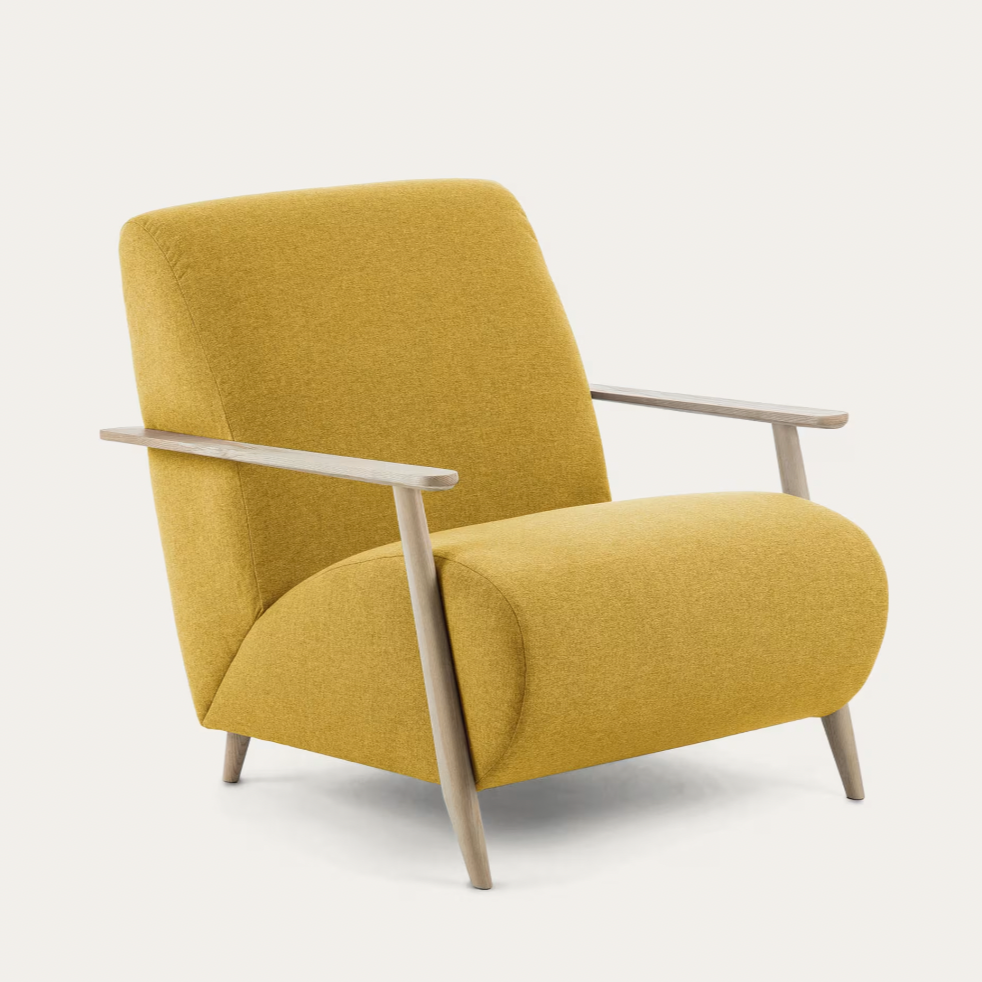 Meghan Mustard Armchair Singapore Nook and Cranny