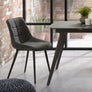 Adam Dining Chair (Grey PU) (AS-IS)