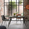 Adam Dining Chair (Grey PU)