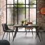 Adam Dining Chair (Grey PU) (AS-IS)