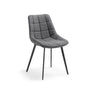 Adam Dining Chair (Grey PU) (AS-IS)