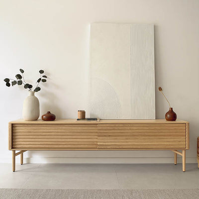 Adelta White Minimalist Wall Art