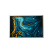 Agate Blue Rectangular Tray