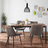 Amira Dining Chair (Greige PU)