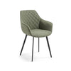 Amira Dining Chair (Green PU)