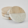 Augustine Terrazzo/Wood Coasters (4pk)
