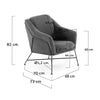 Brida Lounge Armchair
