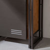 City Slim Shelf with Metal Door