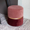 Bubbly Candy Velvet Stool