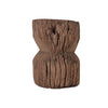 Carved Wood Stool (Display As-Is)