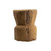 Carved Wood Stool (Display As-Is)