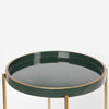 Celina Dark Green Side Table