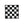 Geometric B&W Tray (Square) (As-Is)