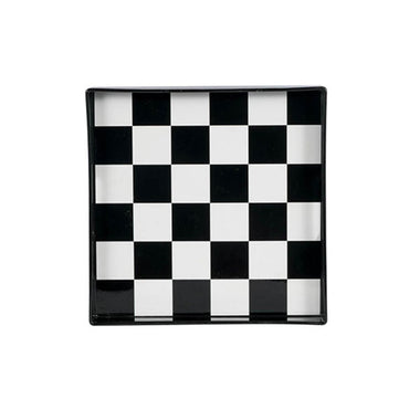 Geometric B&W Tray (Square) (As-Is)