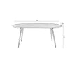 Denise Oval Dining Table (1.8m)