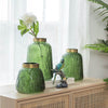 Emerald Leaf Vase