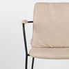 Fab Chair with Arm (Beige)