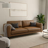Finn Leather Sofa (3 Seater) (Display As-Is)