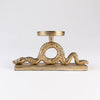 Keep The Snakes Away Block Candle Holder
