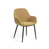 Konna Dining Chair (Mustard Fabric)