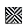 Geometric B&W Tray (Square) (As-Is)