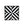 Geometric B&W Tray (Square) (As-Is)