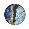 Blue Marble Round Tray