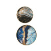 Blue Marble Round Tray