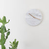 Marble Time Clock (White/ Black)