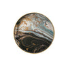 Blue Marble Round Tray