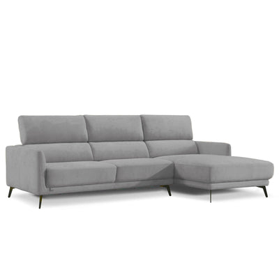 Candace L-Shape Fabric Sofa (Custom)